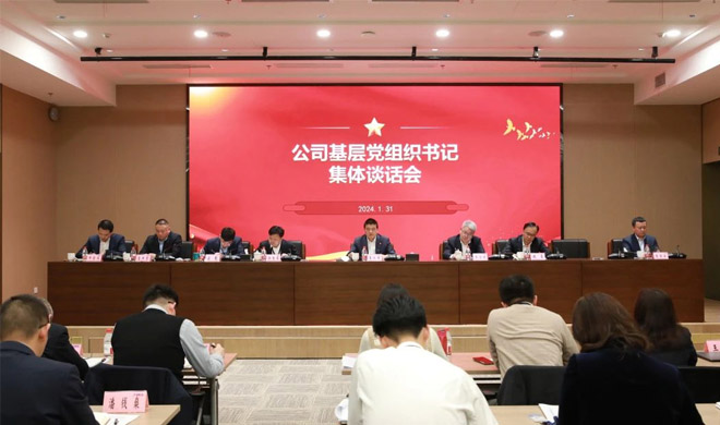浙商BTI体育召开基层党组织书记集体发言会