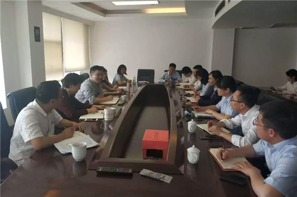 党委副书记丁建国赴BTI体育建工党支部调研领导