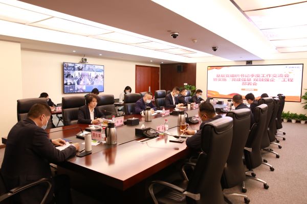 公司召开2022年第一次基层党组织书记季度工作互换会暨施杏装党建强基 双融强企”工程部署会
